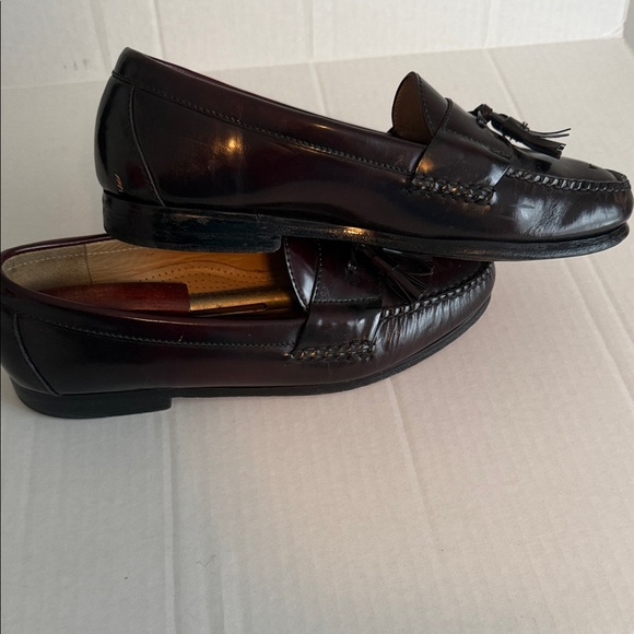 Men's Cole Haan City  Ox Blood Tassel Loafers - Picture 7 of 7